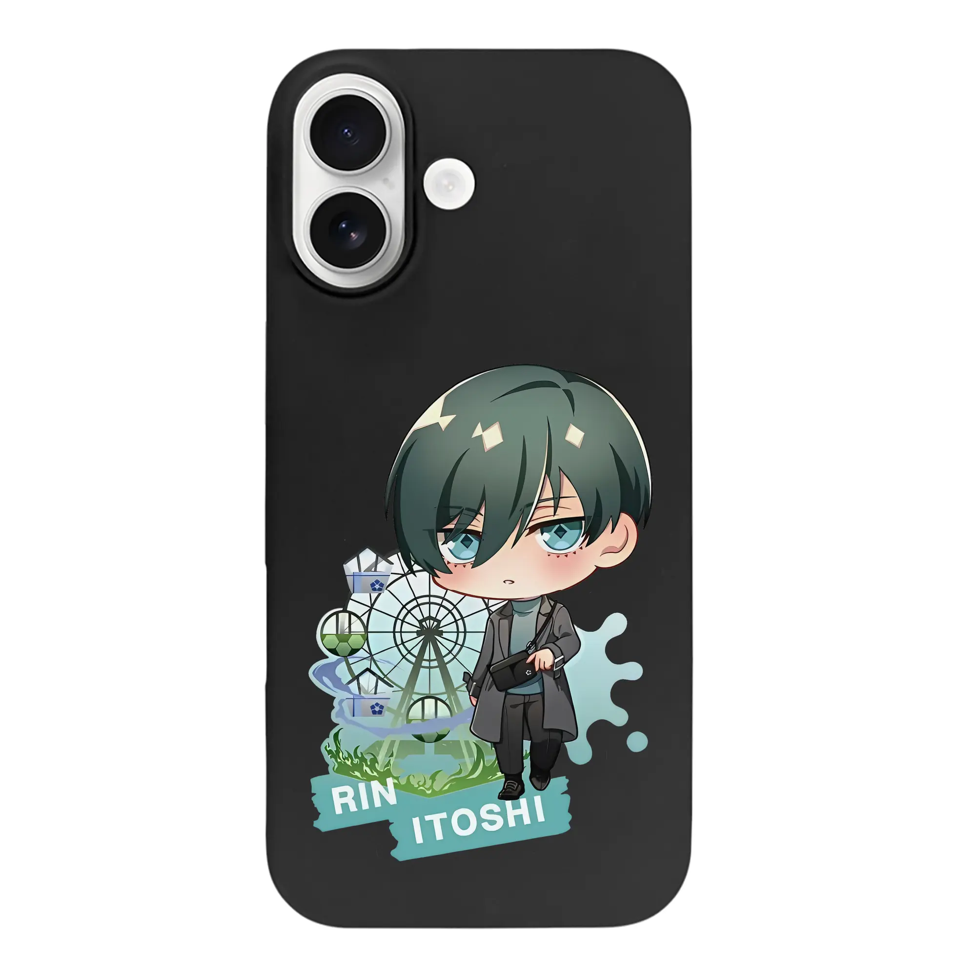 ブルーロック グッズ 糸師凛 - iPhone 17 シリーズ シリコンケース 薄型 耐衝撃 指紋防止 ソフトタッチカバー 精密フィット 傷防止 保護ケース iPhone 17/17 Air/17 Pro/17 Pro Max 対応